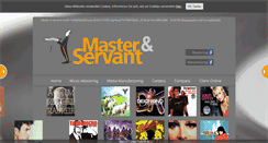 Desktop Screenshot of master-servant.de